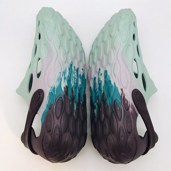 Merrell Hydro Moc Drift Shoes Unisex M 8.5 - W 10 Aqua/Lav/Plum Water Sandals - Picture 7 of 13